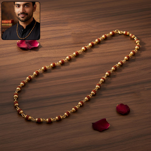 Rudraksha bead mala