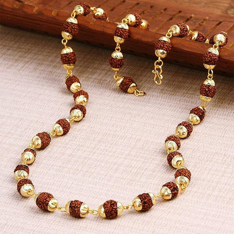 Rudraksha bead mala